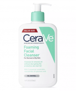 cerave foaming facial cleanser for normal to oily skin Exubuy image