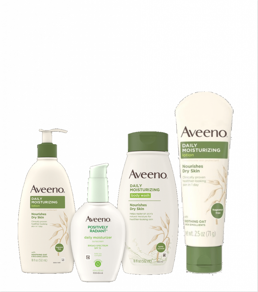 Aveeno skin care products