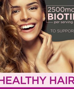 Natures-Bounty Hair Skin and Nail Vitamins With Biotin Gummies 90_Ct Exubuy image