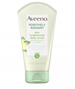 aveeno positively radiant skin brightening daily scrub 5 oz image