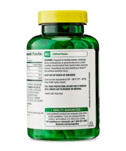 Spring Valley – Calcium, Magnesium & Zinc plus Vitamin D3 Coated Caplets – 250 count