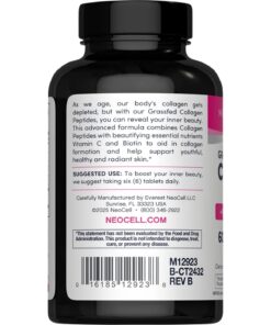 NeoCell – Grass feed Collagen Peptides Vitamin C & Biotin 6000 mg – 90 Tablets