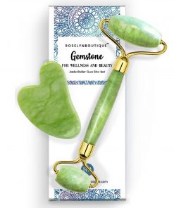 RoselynBoutique Jade Roller Gua Sha Massage Tool