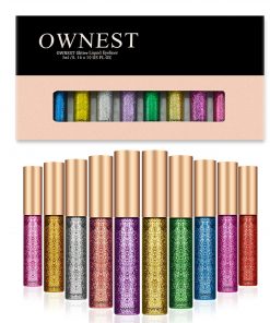 Ownest 10 Colors Liquid Glitter Eyeliner