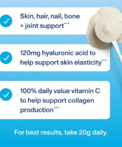 Vital Proteins – Advanced Collagen Peptides with Hyaluronic Acid & Vitamin C – 567 gram