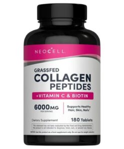 NeoCell – Grass feed Collagen Peptides Vitamin C & Biotin 6000 mg – 180 Tablets