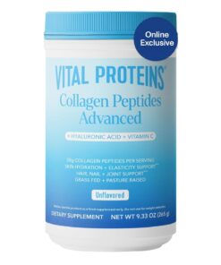 Vital Proteins – Advanced Collagen Peptides with Hyaluronic Acid & Vitamin C – 265 gram