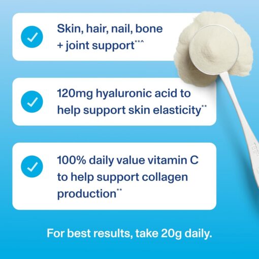 Vital Proteins – Advanced Collagen Peptides with Hyaluronic Acid & Vitamin C – 265 gram