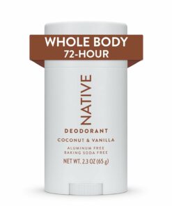 Native Deodorant Coconut & Vanilla - Aluminum Free - 75 gram