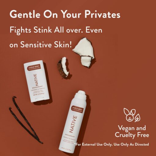 Native Deodorant Coconut & Vanilla - Aluminum Free - 75 gram