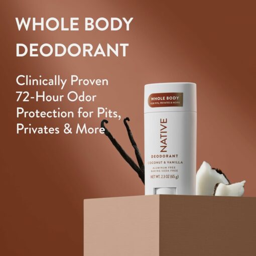 Native Deodorant Coconut & Vanilla - Aluminum Free - 75 gram