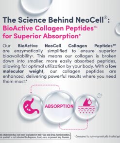 Neocell - Grassfed Collagen Peptides, Unflavored Powder - 600 gram