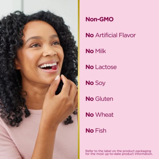 Nature's Bounty -advanced Hair, Skin and Nails Gummies, Biotin 6000 mcg, Strawberry, 90 Ct
