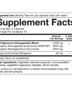 Youtheory - Ashwagandha 1000mg - 150 Capsules