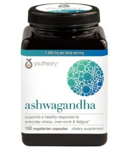 Youtheory - Ashwagandha 1000mg - 150 Capsules