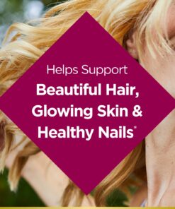 Nature's Bounty -advanced Hair, Skin and Nails Gummies, Biotin 6000 mcg, Strawberry, 90 Ct