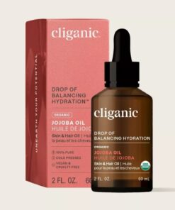 Cliganic – Organic Jojoba Oil, 100% Pure, 60 ml