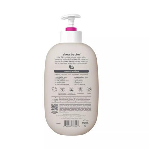eos – Shea Better Moisture Body Lotion – Coconut Waters – 473 ml