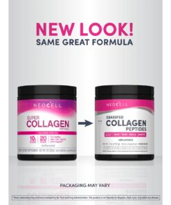 Neocell – Grassfed Collagen Peptides, Unflavored Powder – 200 gram
