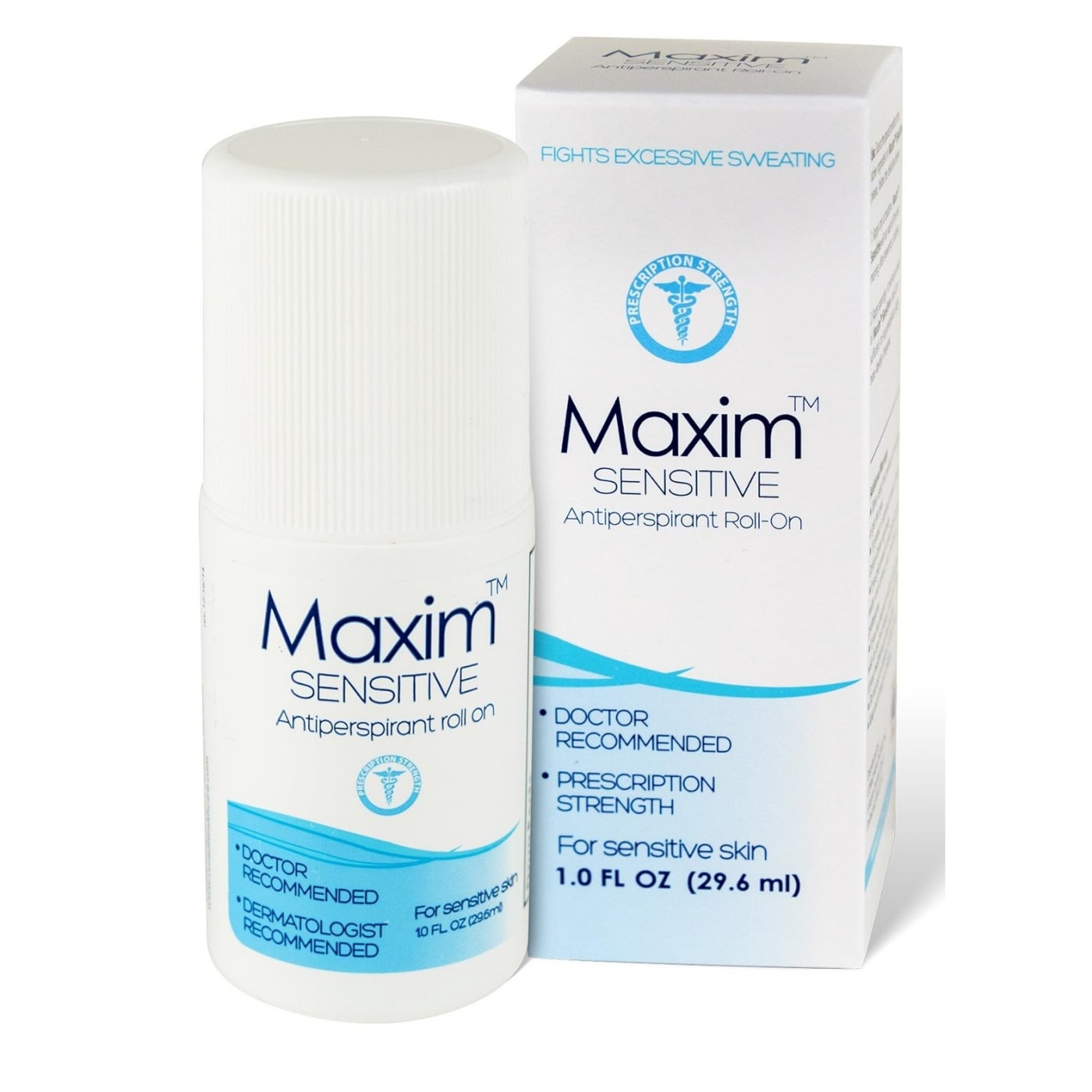 Maxim Sensitive Clinical Strength Antiperspirant for Men and Women - 29.6 ml