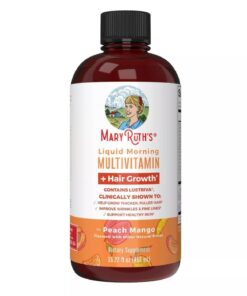 MaryRuth's - Liquid Morning Multivitamin + Hair Growth - Peach Mango - 450 ml