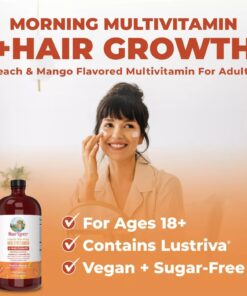 MaryRuth's - Liquid Morning Multivitamin + Hair Growth - Peach Mango - 450 ml