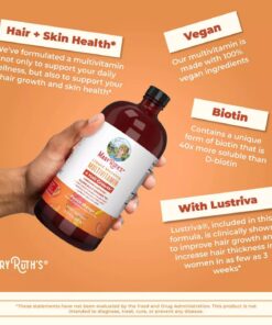 MaryRuth's - Liquid Morning Multivitamin + Hair Growth - Peach Mango - 450 ml