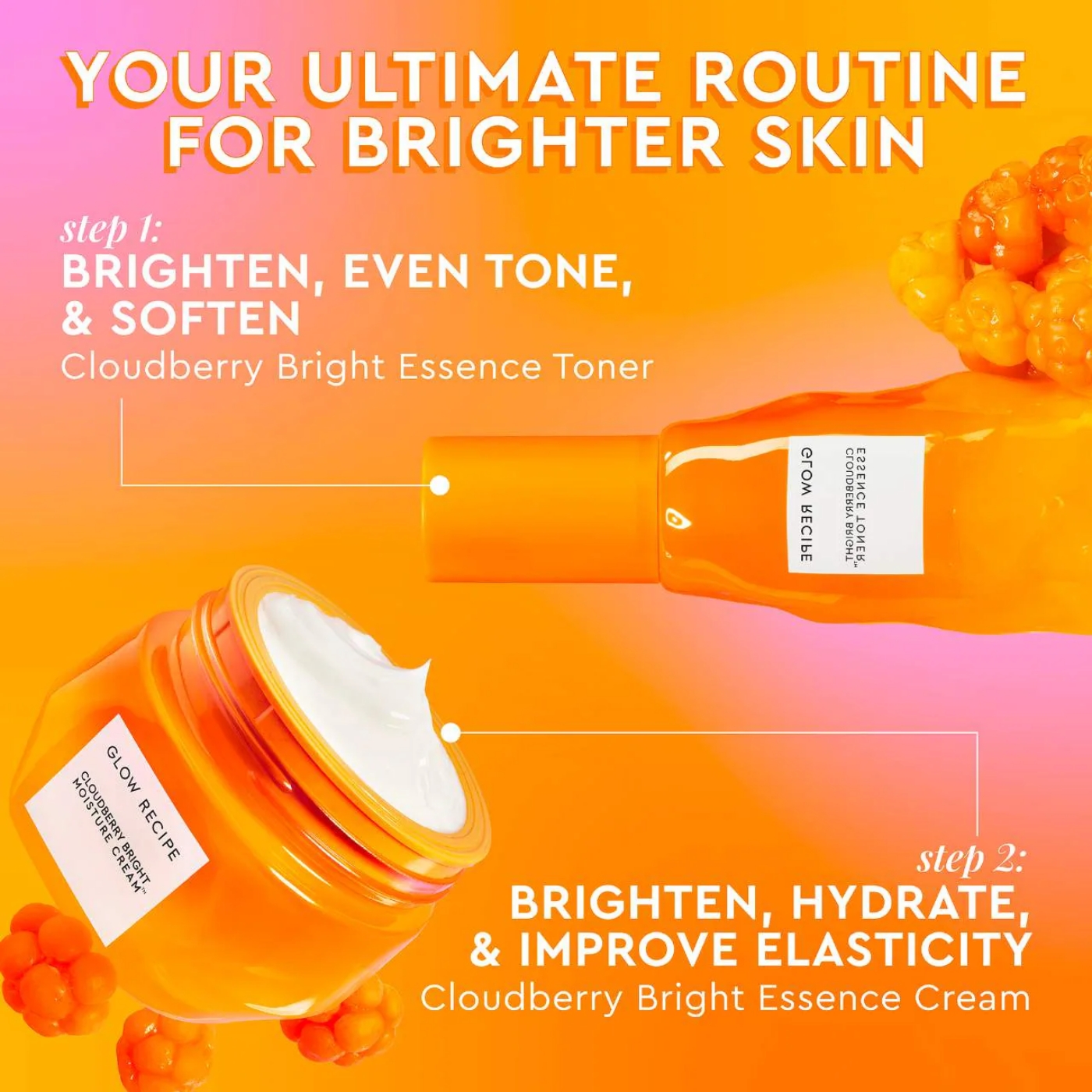 Glow Recipe -Cloudberry Bright Refillable Cream Moisturizer - 50 ml