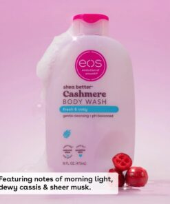 eos - Shea Better Cashmere Body Wash - Fresh & Cozy - 473 ml