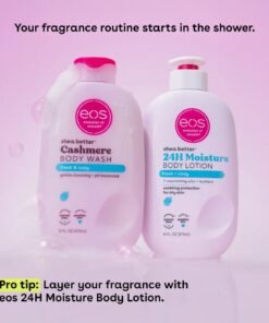 eos - Shea Better Cashmere Body Wash - Fresh & Cozy - 473 ml