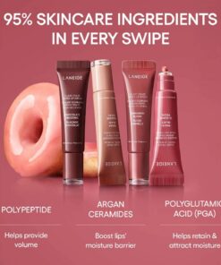 LANEIGE - Glaze Craze Tinted Polypeptide Lip Serum Treatment - Peach Glaze