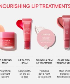 LANEIGE - Glaze Craze Tinted Polypeptide Lip Serum Treatment - Peach Glaze