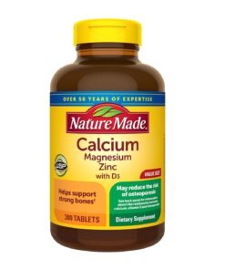 Nature Made - Calcium Magnesium Zinc with Vitamin D3 - 300 count