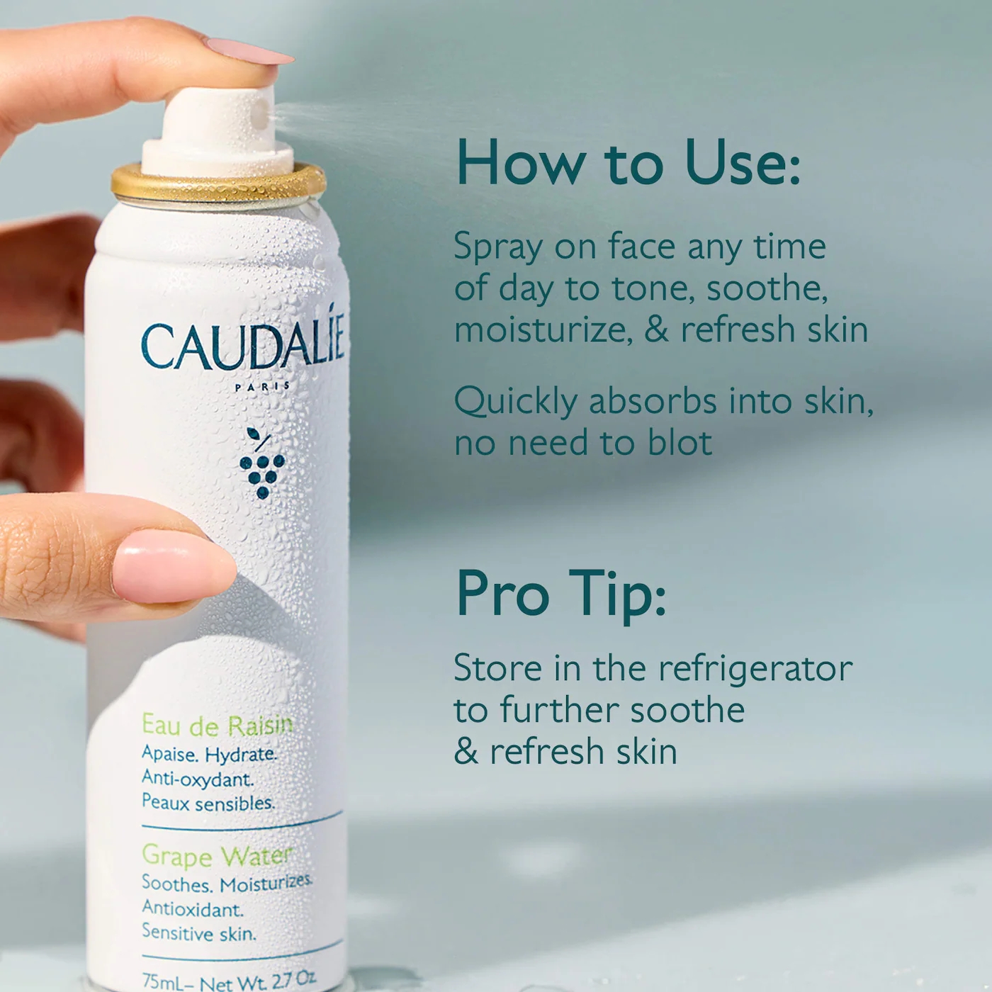 Caudalie - Grape Water Moisturizing Face Mist - 200 ml