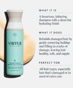 Virtue - Hydrating Recovery Shampoo for Dry, Damaged & Colored Hair - 240 ml