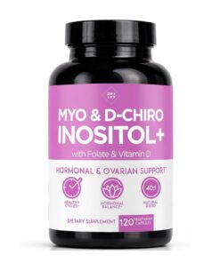 Optify Myo-Inositol & D-Chiro Inositol Supplement for Women - 120 capsules