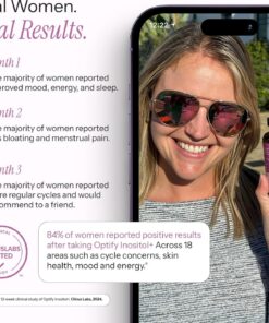 Optify Myo-Inositol & D-Chiro Inositol Supplement for Women - 120 capsules